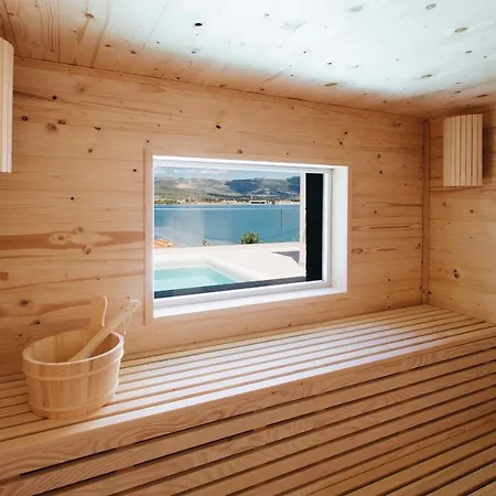 Villa Magna - Seaside Villa With Pool And Sauna Trogir Exterior photo